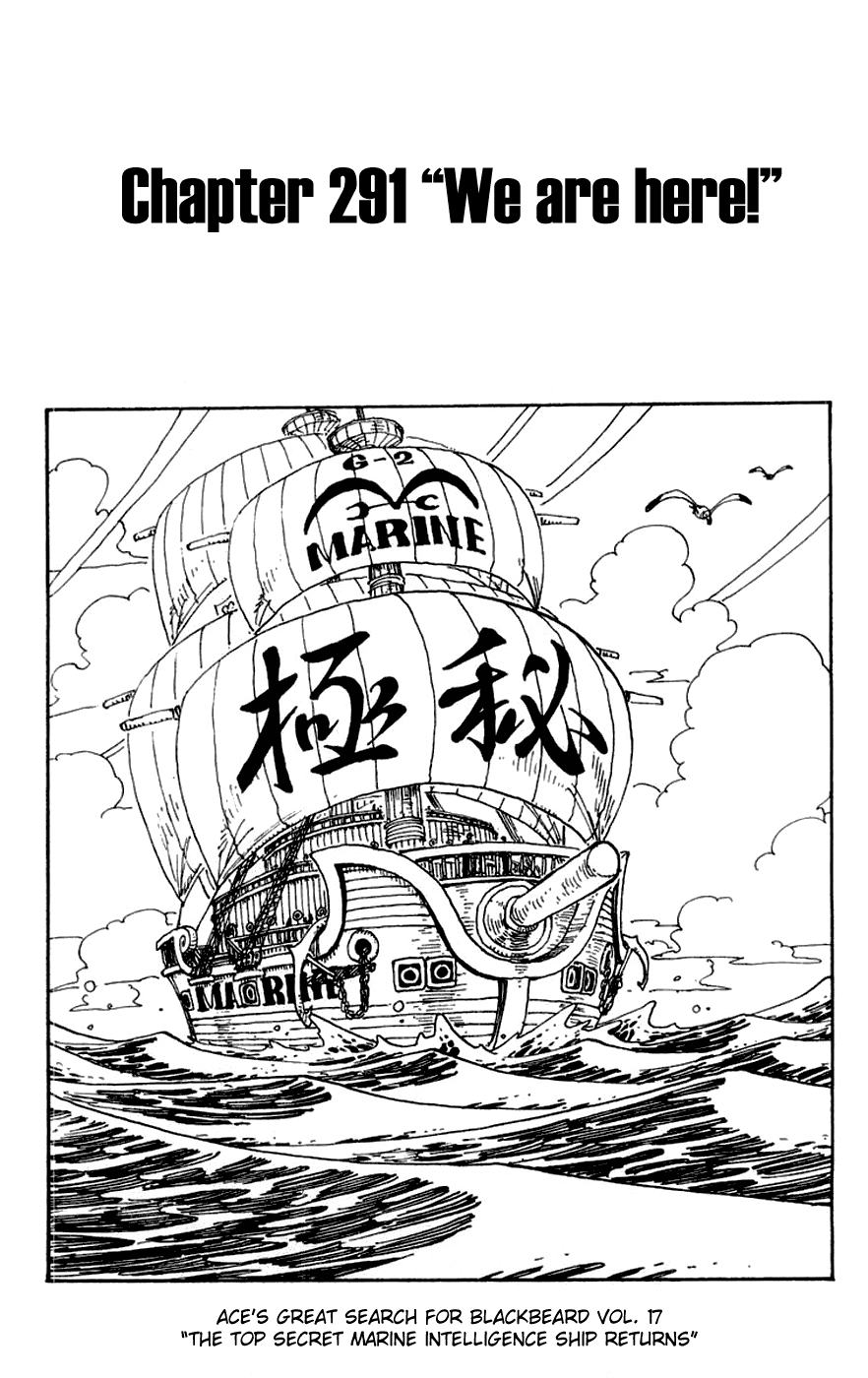 One Piece, Chapter 291 image 01